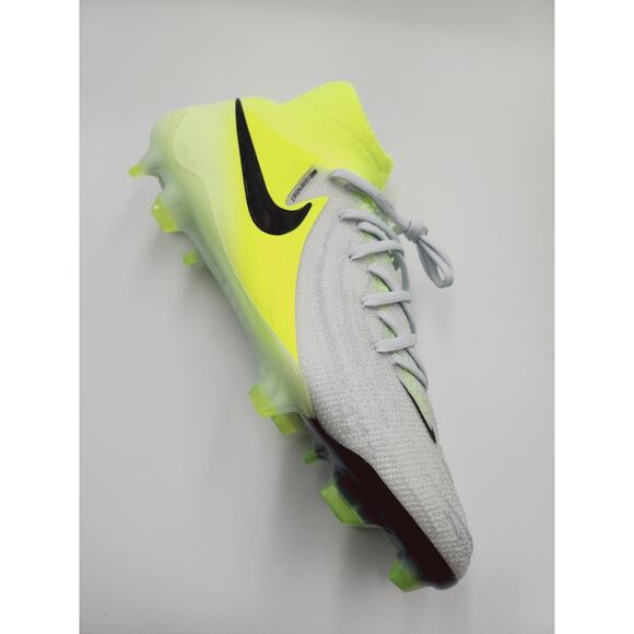 Men Sz 7.5 Nike Soccer cleats Phantom Luna 2 Elite FG Grey Volt HF4358-003 Wms 9